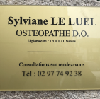 Sylviane LE LUEL Ostéopathe D.O., OSTÉOPATHIEà Ploermel